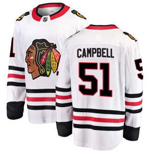 Brian Campbell Chicago Blackhawks Fanatics Branded Breakaway Away Jersey (White)