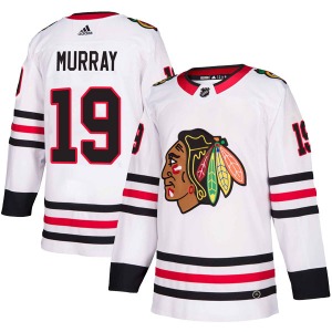 Troy Murray Chicago Blackhawks Adidas Youth Authentic Away Jersey (White)