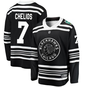 Chris Chelios Chicago Blackhawks Fanatics Branded Breakaway 2019 Winter Classic Jersey (Black)