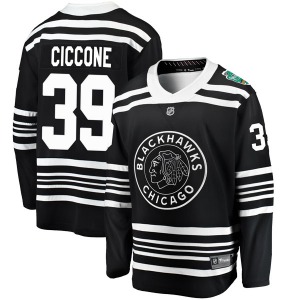 Enrico Ciccone Chicago Blackhawks Fanatics Branded Breakaway 2019 Winter Classic Jersey (Black)