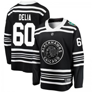 Collin Delia Chicago Blackhawks Fanatics Branded Breakaway 2019 Winter Classic Jersey (Black)