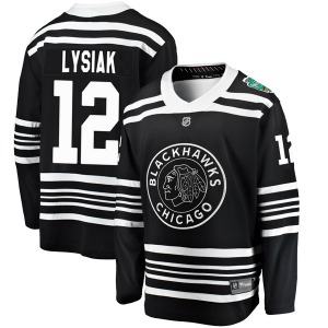 Tom Lysiak Chicago Blackhawks Fanatics Branded Breakaway 2019 Winter Classic Jersey (Black)