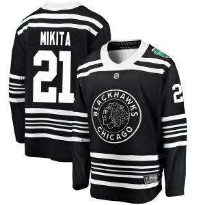 Stan Mikita Chicago Blackhawks Fanatics Branded Breakaway 2019 Winter Classic Jersey (Black)