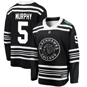 Connor Murphy Chicago Blackhawks Fanatics Branded Breakaway 2019 Winter Classic Jersey (Black)