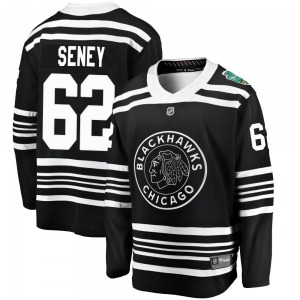 Brett Seney Chicago Blackhawks Fanatics Branded Breakaway 2019 Winter Classic Jersey (Black)