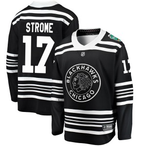 Dylan Strome Chicago Blackhawks Fanatics Branded Breakaway 2019 Winter Classic Jersey (Black)