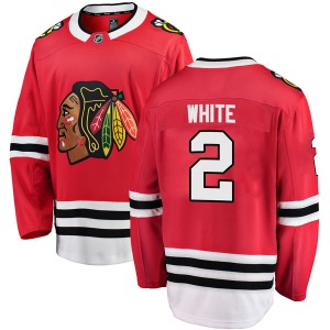Bill White Chicago Blackhawks Fanatics Branded Youth Breakaway Red Home Jersey (White)