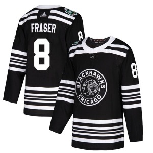 Curt Fraser Chicago Blackhawks Adidas Authentic 2019 Winter Classic Jersey (Black)