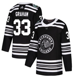 Dirk Graham Chicago Blackhawks Adidas Authentic 2019 Winter Classic Jersey (Black)