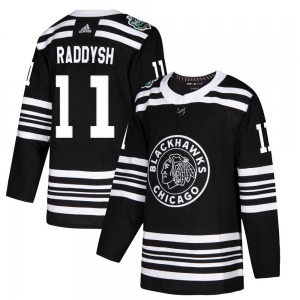 Taylor Raddysh Chicago Blackhawks Adidas Authentic 2019 Winter Classic Jersey (Black)