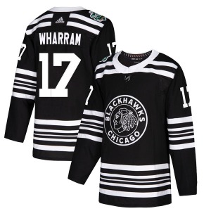 Kenny Wharram Chicago Blackhawks Adidas Authentic 2019 Winter Classic Jersey (Black)