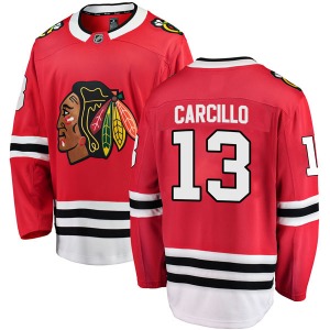 Daniel Carcillo Chicago Blackhawks Fanatics Branded Breakaway Home Jersey (Red)