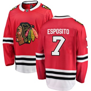 Phil Esposito Chicago Blackhawks Fanatics Branded Breakaway Home Jersey (Red)