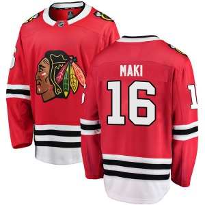 Chico Maki Chicago Blackhawks Fanatics Branded Breakaway Home Jersey (Red)