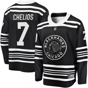 Chris Chelios Chicago Blackhawks Fanatics Branded Premier Breakaway Alternate 2019/20 Jersey (Black)