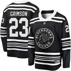 Stu Grimson Chicago Blackhawks Fanatics Branded Premier Breakaway Alternate 2019/20 Jersey (Black)