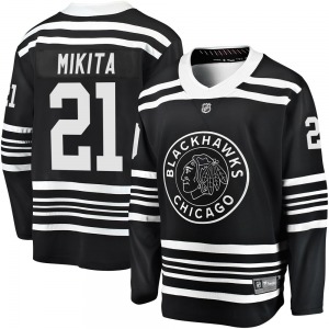 Stan Mikita Chicago Blackhawks Fanatics Branded Premier Breakaway Alternate 2019/20 Jersey (Black)