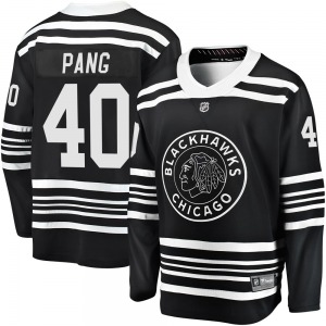 Darren Pang Chicago Blackhawks Fanatics Branded Premier Breakaway Alternate 2019/20 Jersey (Black)