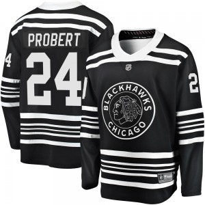Bob Probert Chicago Blackhawks Fanatics Branded Premier Breakaway Alternate 2019/20 Jersey (Black)