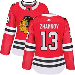 Alex Zhamnov Chicago Blackhawks Adidas Women's Authentic Home Jersey (Red)