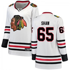 Andrew Shaw Chicago Blackhawks Fanatics Branded Women's Breakaway Away Jersey (White)