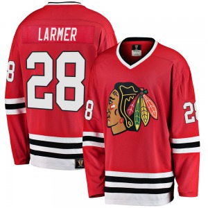 Steve Larmer Chicago Blackhawks Fanatics Branded Youth Premier Breakaway Heritage Jersey (Red)