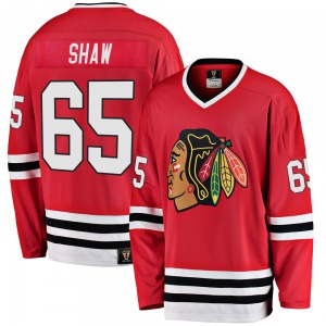 Andrew Shaw Chicago Blackhawks Fanatics Branded Youth Premier Breakaway Heritage Jersey (Red)