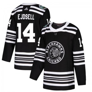 Victor Ejdsell Chicago Blackhawks Adidas Youth Authentic 2019 Winter Classic Jersey (Black)