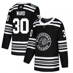 Cam Ward Chicago Blackhawks Adidas Youth Authentic 2019 Winter Classic Jersey (Black)