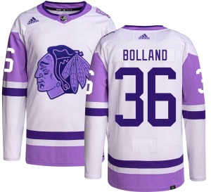 Dave Bolland Chicago Blackhawks Adidas Authentic Hockey Fights Cancer Jersey
