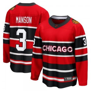 Dave Manson Chicago Blackhawks Fanatics Branded Breakaway Special Edition 2.0 Jersey (Red)