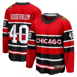 Arvid Soderblom Chicago Blackhawks Fanatics Branded Breakaway Special Edition 2.0 Jersey (Red)