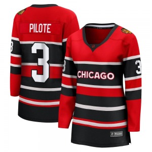 Pierre Pilote Chicago Blackhawks Fanatics Branded Women's Breakaway Special Edition 2.0 Jersey (Red)