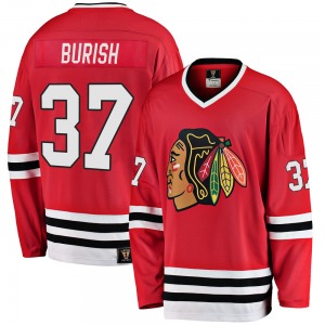 Adam Burish Chicago Blackhawks Fanatics Branded Premier Breakaway Heritage Jersey (Red)
