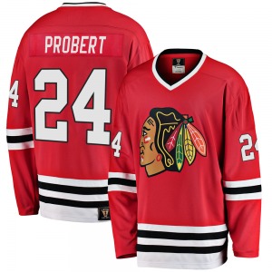 Bob Probert Chicago Blackhawks Fanatics Branded Premier Breakaway Heritage Jersey (Red)