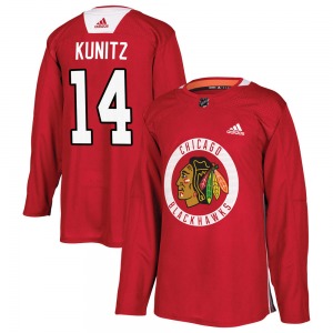 Chris Kunitz Chicago Blackhawks Adidas Youth Authentic Home Practice Jersey (Red)