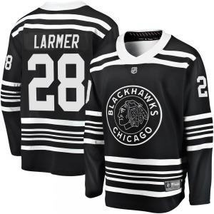 Steve Larmer Chicago Blackhawks Fanatics Branded Youth Premier Breakaway Alternate 2019/20 Jersey (Black)