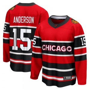 Joey Anderson Chicago Blackhawks Fanatics Branded Youth Breakaway Special Edition 2.0 Jersey (Red)