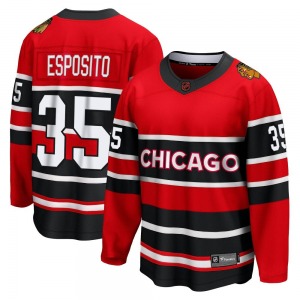 Tony Esposito Chicago Blackhawks Fanatics Branded Youth Breakaway Special Edition 2.0 Jersey (Red)