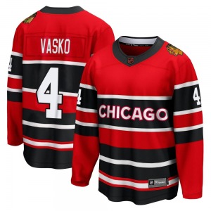 Elmer Vasko Chicago Blackhawks Fanatics Branded Youth Breakaway Special Edition 2.0 Jersey (Red)