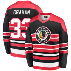Dirk Graham Chicago Blackhawks Fanatics Branded Premier Breakaway Heritage Jersey (Red/Black)
