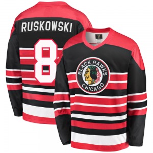 Terry Ruskowski Chicago Blackhawks Fanatics Branded Premier Breakaway Heritage Jersey (Red/Black)