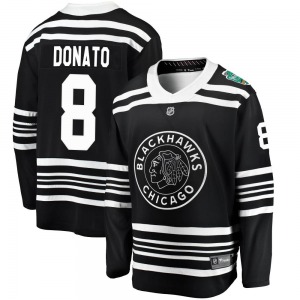 Ryan Donato Chicago Blackhawks Fanatics Branded Youth Breakaway 2019 Winter Classic Jersey (Black)