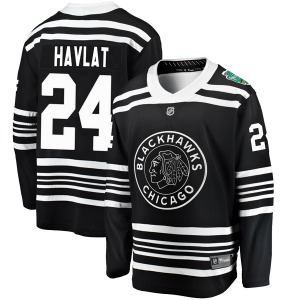 Martin Havlat Chicago Blackhawks Fanatics Branded Youth Breakaway 2019 Winter Classic Jersey (Black)