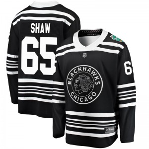 Andrew Shaw Chicago Blackhawks Fanatics Branded Youth Breakaway 2019 Winter Classic Jersey (Black)