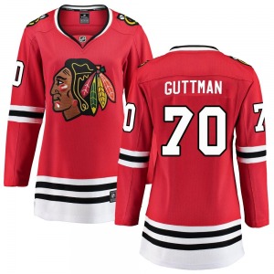Cole Guttman Chicago Blackhawks Fanatics Branded Women's Breakaway Home Jersey (Red)