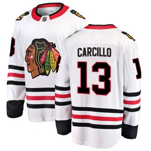 Daniel Carcillo Chicago Blackhawks Fanatics Branded Youth Breakaway Away Jersey (White)