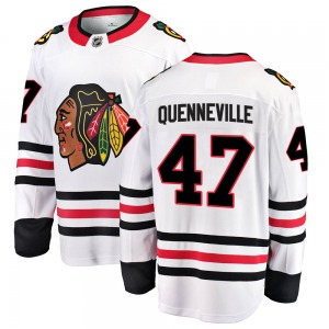 John Quenneville Chicago Blackhawks Fanatics Branded Youth Breakaway ized Away Jersey (White)