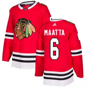 Olli Maatta Chicago Blackhawks Adidas Youth Authentic Home Jersey (Red)