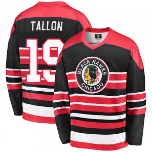 Dale Tallon Chicago Blackhawks Fanatics Branded Youth Premier Breakaway Heritage Jersey (Red/Black)